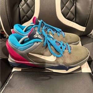 Size 11 - Nike Kobe 7 System “Fireberry/ London” 2012 RESTORATION PROJECT